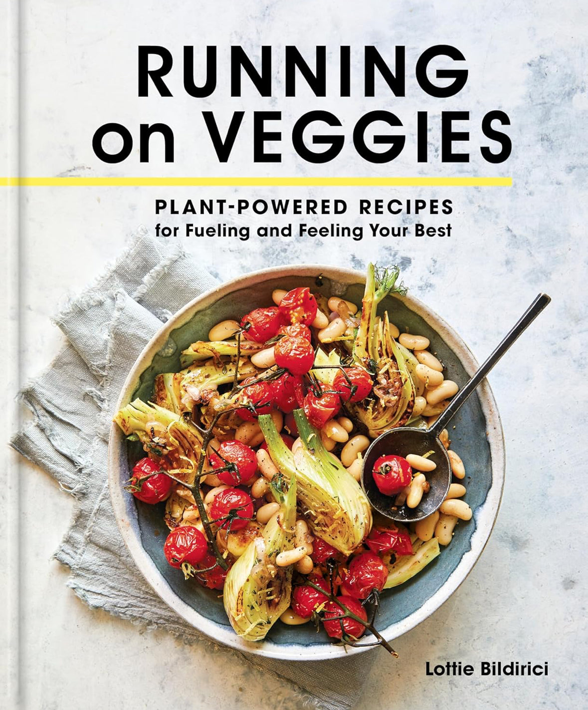 Running on Veggies Cookbook (signed)